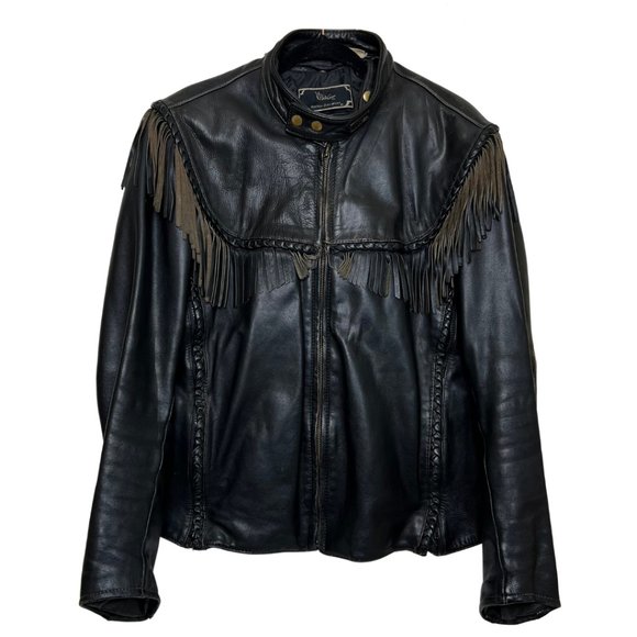 Harley-Davidson Other - Willie G Harley Davidson Leather Fringed Biker Jacket